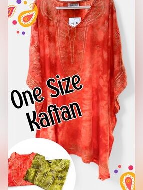 🌸Cover up/Kaftan/tunic…Tie Dye